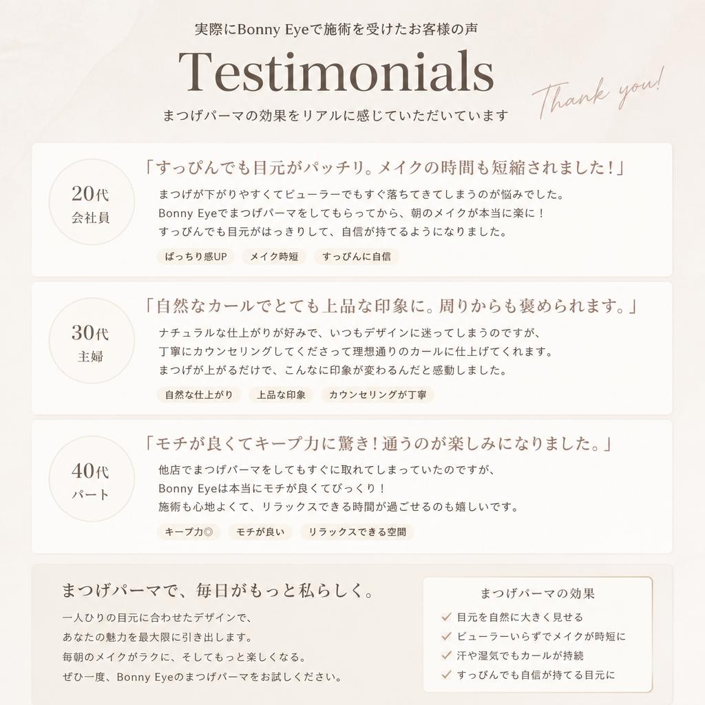 お客様の声