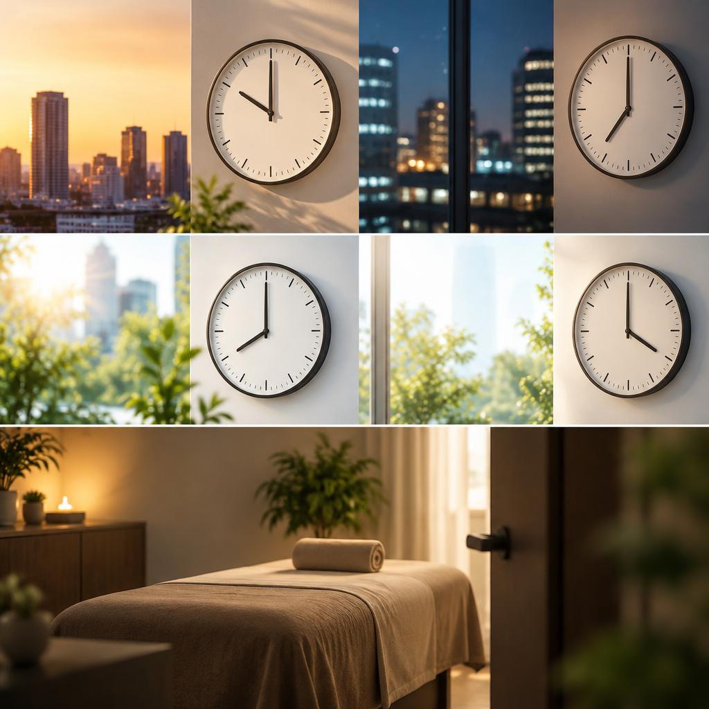 平日19時まで、休日は朝8時から。あなたの予定に寄り添う営業時間